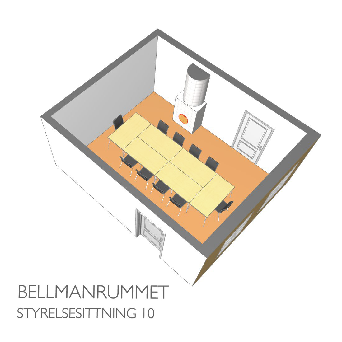 Bellmanrummet Styrelsesittning 10