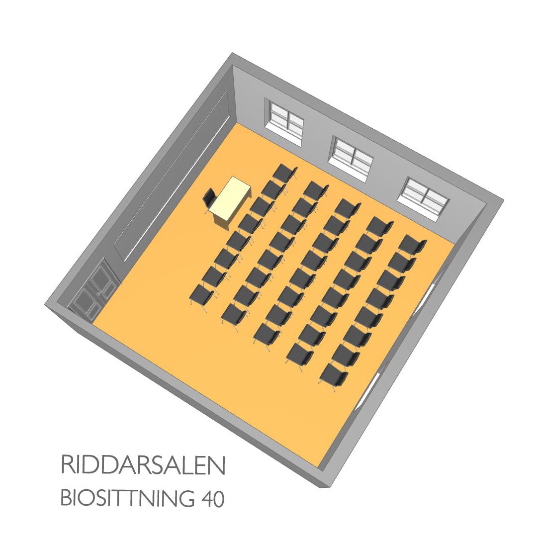 Riddarsalen Biosittning 40